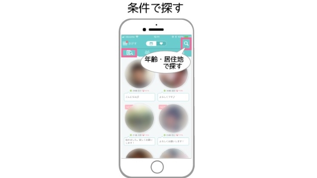 2.異性を探す