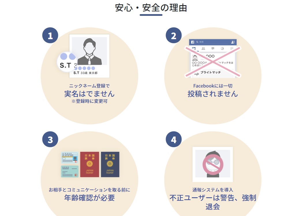 ブライトマッチ　安全