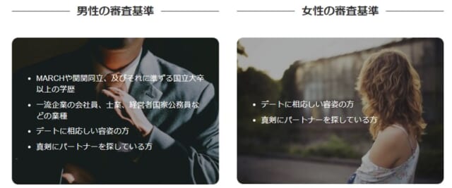 いきなりデート　審査基準