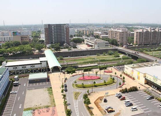 白井市 街並み